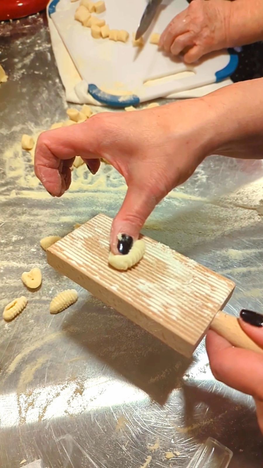 We are making gnocchi