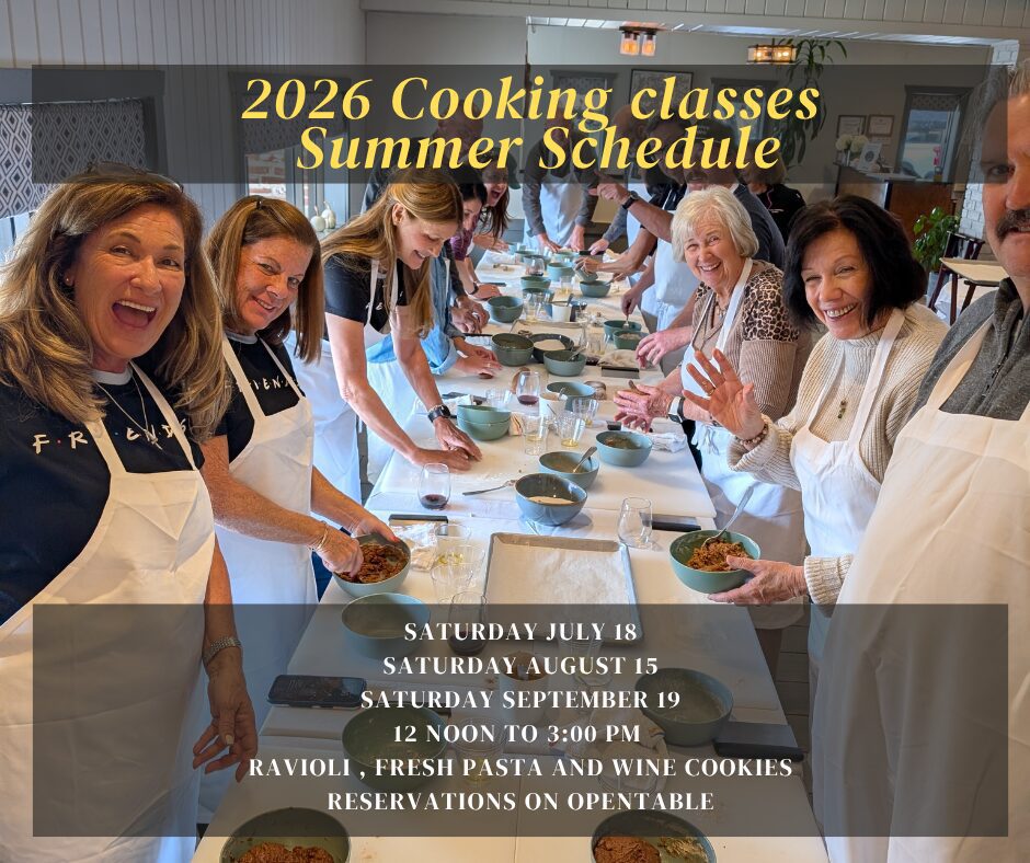 cooking class summer 2026 schedule